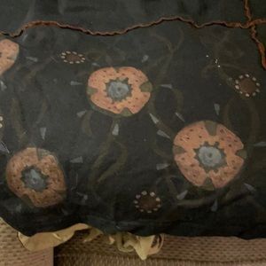 Vintage Blue Fish Long skirt